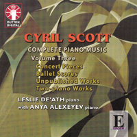 De'Ath, Leslie - Cyril Scott: Complete Piano Music, Vol. 3 (Concert Pieces, Ballet Scores, Unpublished Works, Two-piano Works) [CD 2]