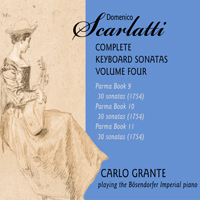 Grante, Carlo - D. Scarlatti - The Complete Keyboard Sonatas, Vol. 4 [CD 01: Parma, Book 9: Sonatas 1-21 (1754)]