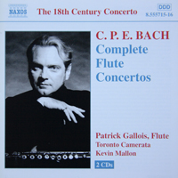Gallois, Patrick - C.P.E. Bach - Flute Concertos (CD 1)