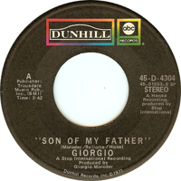 Giorgio Moroder - Son Of My Father & Underdog (Vinyl 7'' Single)