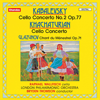 Raphael Wallfisch - Kabalevsky, Khachaturian, Glazunov - Cello Concertos