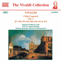 Raphael Wallfisch - Antonio Vivaldi - Cello Concerti, Vol. 1