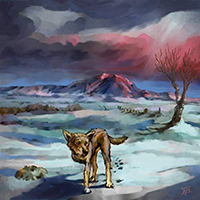 Joseph Running Crane - Dog Winter