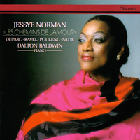 Norman, Jessye - Les chemins de l'amour - Songs By Duparc, Ravel, Poulenc & Satie