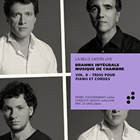 Eric Le Sage - Brahms: Trios pour piano et cordes (Integrale musique de chambre), Vol. 8 (feat. Pierre Fouchenneret & Francois Salque) (CD 2)