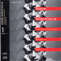 Mitropoulos, Dimitri - Retrospective, Vol. 1  (CD 4: Tchaikovsky - Symphony No 5)