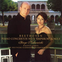 Nakamichi, Ikuyo - Beethoven: Piano Concertos N 5 (Emperor), N 3 