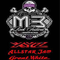 Great White (USA, CA) - XYZ, Great White, Allstar Jam - Live At M3 Rock Festival (Split)