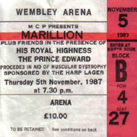 Marillion - 1987.11.05 - Wembley Arena, London (Pre FM - LP 2)