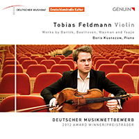 Feldmann, Tobias - Works by Bartok, Beethoven, Waxman, & Ysaye (feat. Boris Kusnezow)