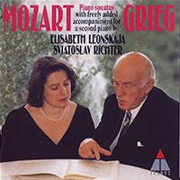 Leonskaja, Elisabeth - Mozart, Grieg: Piano Sonatas (feat. Sviatoslav Richter)
