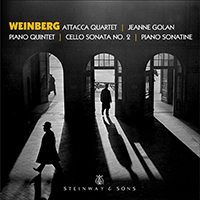 Golan, Jeanne - Weinberg: Piano Quintet, Piano Sonatina & Cello Sonata No. 2