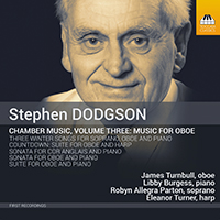 Turnbull, James - Dodgson: Music for Oboe, Vol. 3