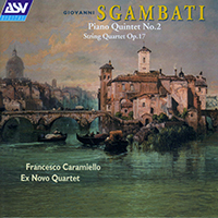 Caramiello, Francesco - Sgambati: Piano quintet No. 2 & String Quartet Op.17