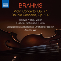 Schwabe, Gabriel - J. Brahms: Violin Concerto; Double Concerto (feat. Tianwa Yang, Deutsches Symphonie-Orchester Berlin & Antoni Wit))