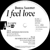 Donna Summer - I Feel Love (12'' Single, 33 Rpm)