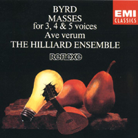 Hilliard Ensemble - William Byrd (1543-1623): Masses for 3, 4 & 5 voices, Ave verum