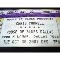 Chris Cornell - 2007.10.30 - House of Blues Dallas, TX, USA (part 1)