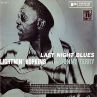 Lightnin' Hopkins - Last Night Blues (split)