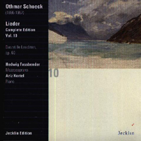 Various Artists [Classical] - Othmar Schoeck: Lieder Complete Edition Vol. 10