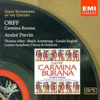 Various Artists [Classical] - Carmina Burana: Carl Orff performed by Andre Previn