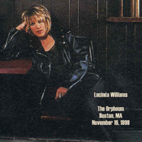 Lucinda Williams - Orpheum  Theater, Boston, MA - November 16, 1999