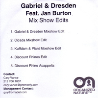 Gabriel And Dresden - Dangerous Power (feat. Jan Burton) (Mixshow Edits)