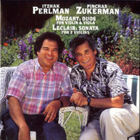 Itzhak Perlman - The Original Jacket Collection (CD 04: Wolfgang Amadeus Mozart, Jean-Marie Leclair)