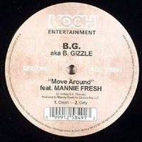B.G. - Move Around (12'' Single)