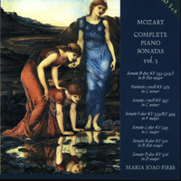 Maria Joao Pires - Mozart Piano Sonatas Vol.3 (CD 1)