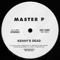 Master P - Kenny`s Dead (12'' Single, Promo)