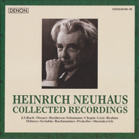 Heinrich Neuhaus - Collected Recordings (CD 5)