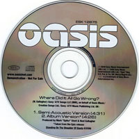 Oasis - Where Did It All Go Wrong? (Promo Single)
