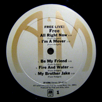 Free (GBR) - Free Live! (LP)