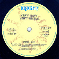 Uriah Heep - Very 'Eavy... Very 'Umble (LP)