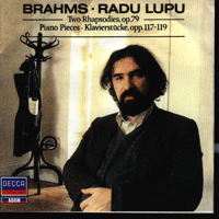 Radu Lupu - Radu Lupu Play Works of Johannes Brahms