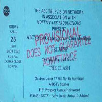 Clash - Fridays ABC-TV appearance, Los Angeles (04.25)