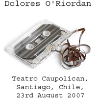 Dolores O'Riordan - 2007.08.23 - Teatro Caupolican, Santiago, Chile