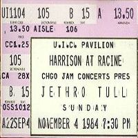 Jethro Tull - 1984.11.04 - U.I.C. Pavilion, Chicago, Illinois, Usa (Cd 1)