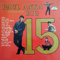 Paul Anka - Paul Anka Sings His Big 15 (LP)