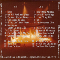 Queen - 1979.12.03 - Christmas In Newcastle (Newcastle, England: CD 2)