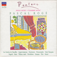 Pascal Roge - Poulenc: Piano Music; Chamber Music (CD 1)