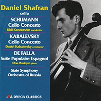 Daniel Shafran - Schumann, Haydn, Kabalevsky & Falla: Works for cello (2015 Edition)