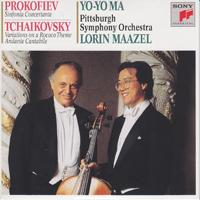 Yo-Yo Ma - Yo-Yo Ma: 30 Years Outside The Box (CD 37): Prokofiev: Sinfonia Concertante - Tchaikovsky: Variations