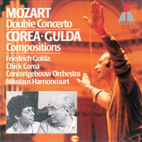 Friedrich Gulda - Mozart Double Concerto, Corea & Gulda Compositions (split)