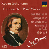 Jorg Demus - Robert Schumann - Complete Piano Works (CD 12)