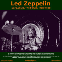 Led Zeppelin - 1971.08.21 - Audience Recording - Great Western Forum, Inglewood, CA, USA (CD 1)