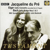 Jacqueline Du Pre - Elgar Cello Concerto + Bach Cello Suites 1 - 2