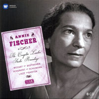 Annie Fischer - The Complete London Studio Recordings (CD 1: W.A. Mozart)