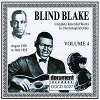 Blind Blake - Complete Recorded Works, Vol. 4 (1929-1932)